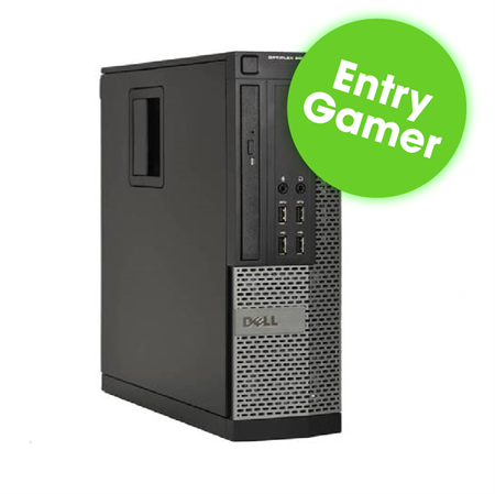 Dell 9020 Entry Gamer - i3-4130 - 16GB RAM - GT 1030 2GB - Win10 - Grade A